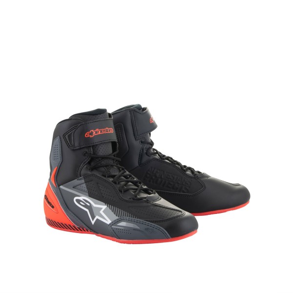 Alpinestars Alpinestars Faster-3 Shoes Blk Grey R/Fluo